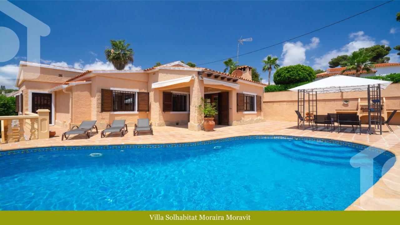 Solhabitat Moraira Moravit Villa Eksteriør bilde